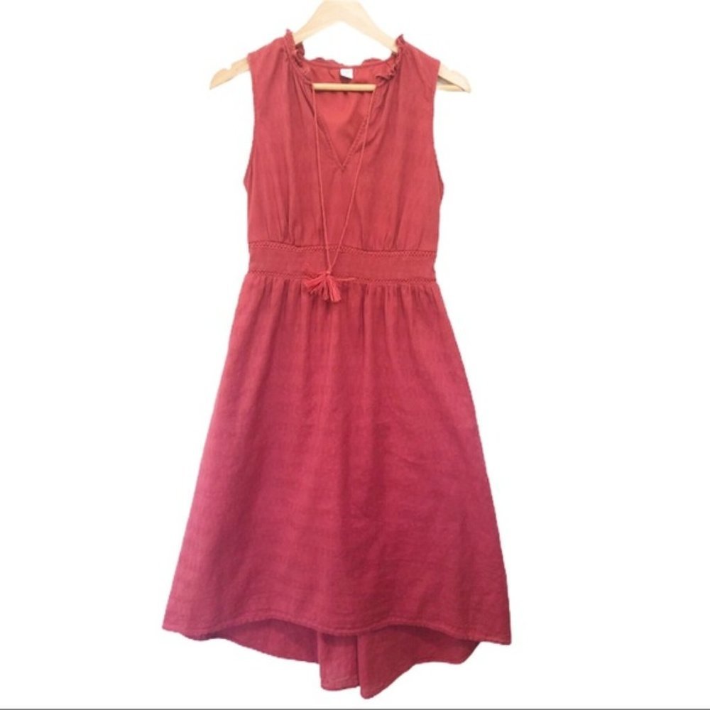 Old Navy Red Midi Dress